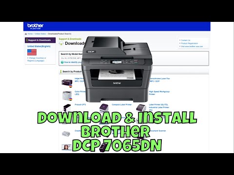Thumbnail for How To Setup Brother DCP 7065DN Printer Driver in Windows || Printer Driver Installation