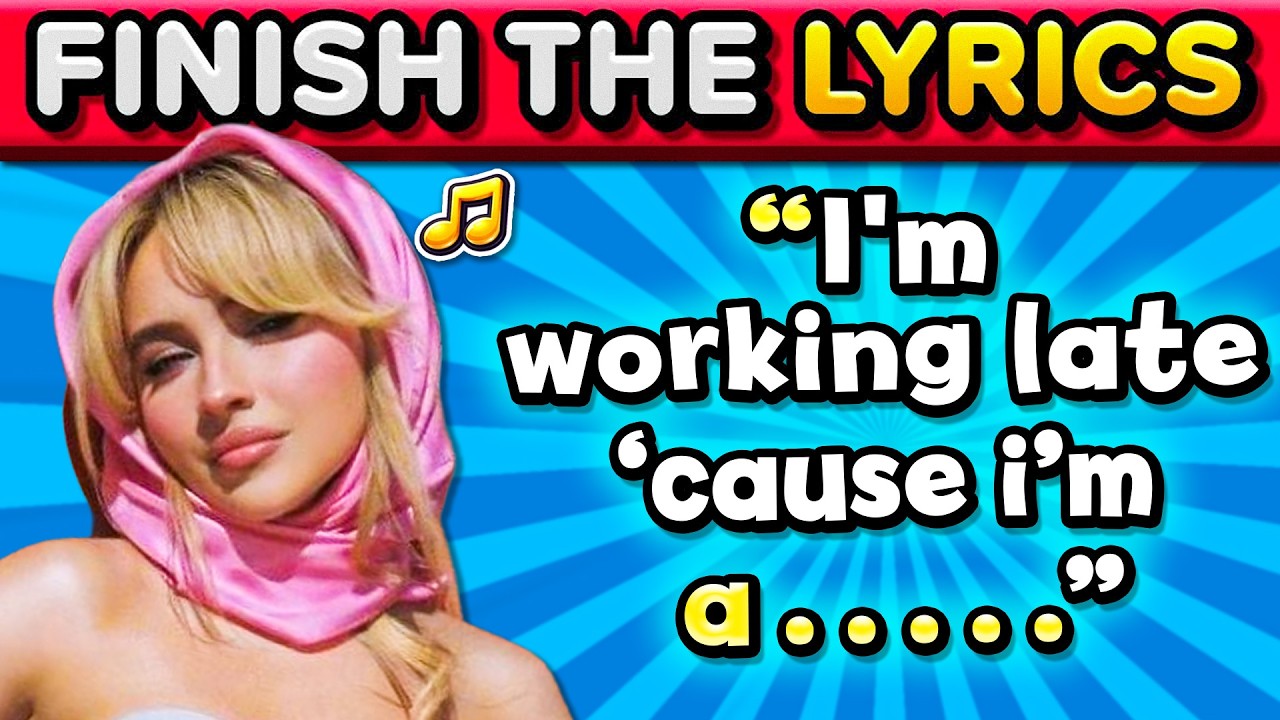 FINISH THE LYRICS 🎵 Most Popular Viral TikTok Songs 2023-2024 | Music Quiz