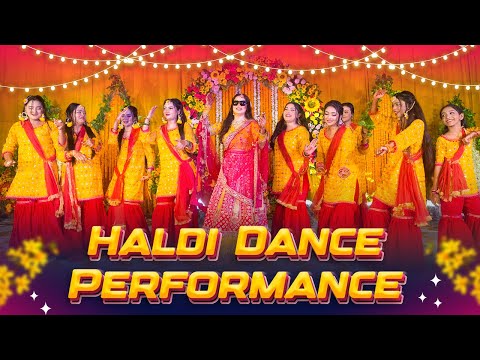 Haldi Dance Performance With My Family 😍| Talha & Eity’s Haldi Night | ইতির হলুদ সন্ধ্যার নাচ 