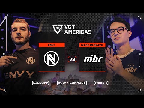 ENVY vs. MIBR - VCT Americas Kickoff - W1D3 - Map 02