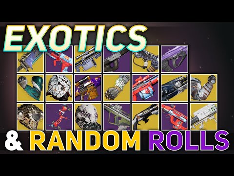Beyond Light Weapons & Exotics (Adept & Raid Weapons not included) | Destiny 2 Beyond Light