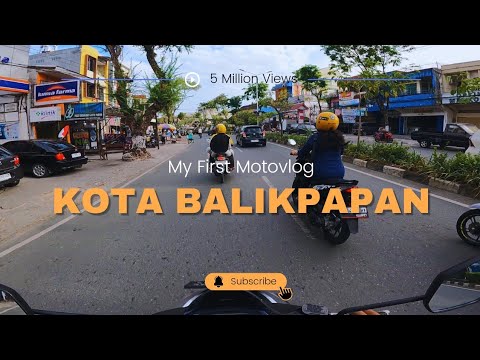 My First Motovlog!!! Test Gopro Hero 9 di Kota Balikpapan #1