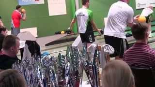 preview picture of video 'EMV 2015 keegel - Estonian championships in ninepin bowling'