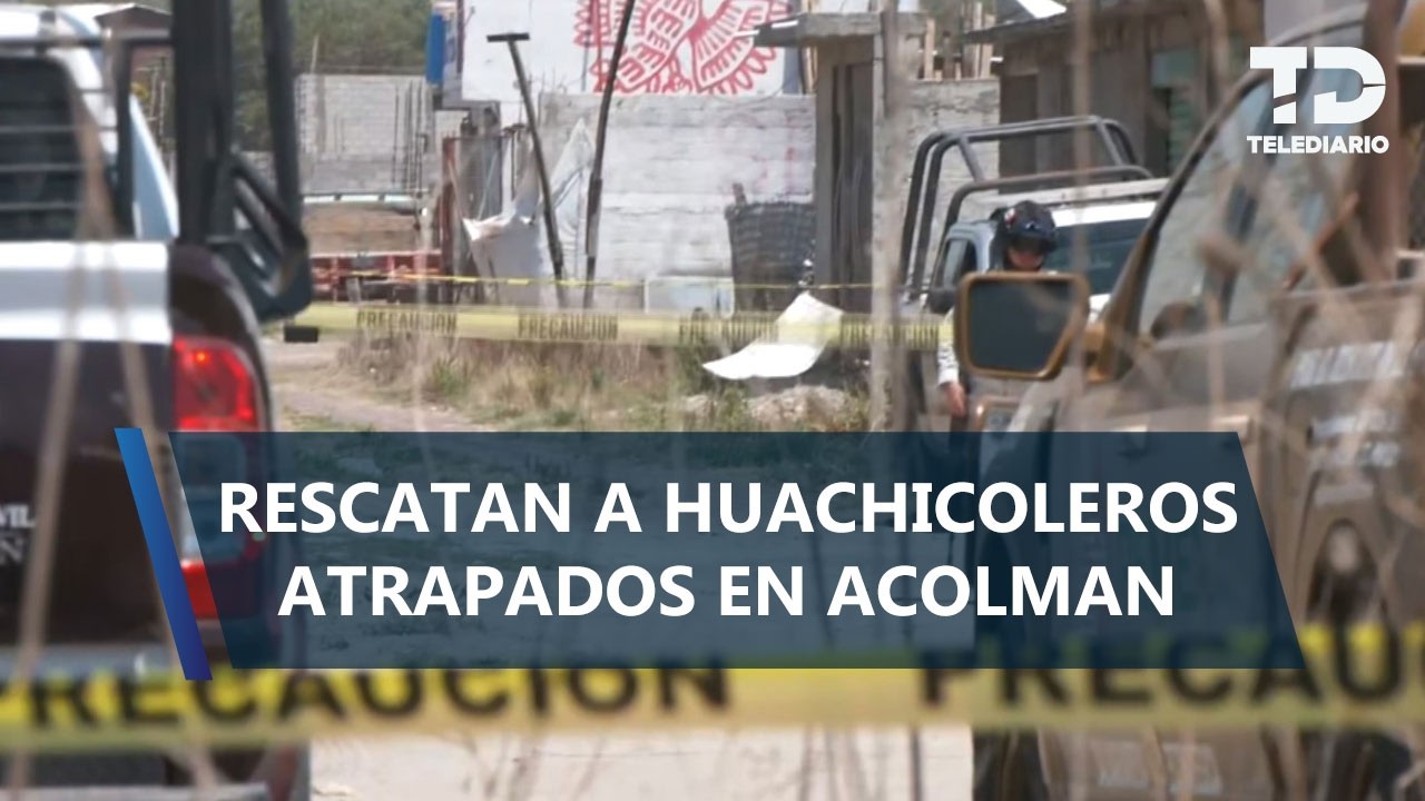 Huachicoleros quedan atrapados dentro de túnel en Acolman; autoridades trabajan en el rescate