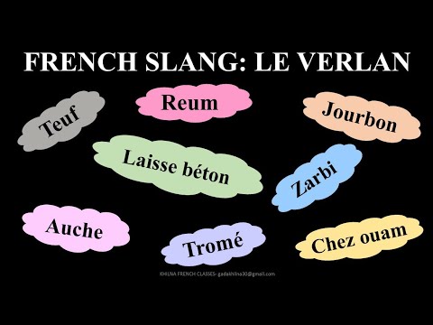 Lesson 82: Le Verlan | French Slang