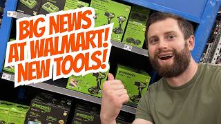 Walmart HUGE Clearance and NEW GREENWORKS TOOLS!