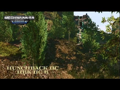 Mechwarrior Online: Review & 3 Matches - Hunchback IIC HBK-IIC-B