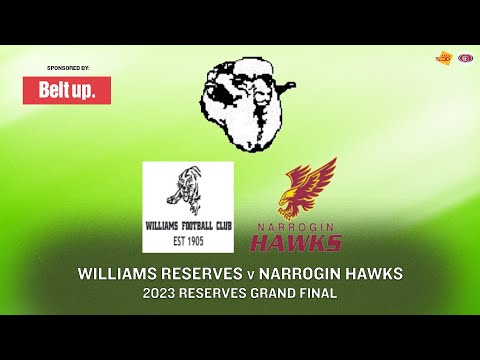 2023 Upper Great Southern Football League Reserves Grand Final: Williams Reserves v Narrogin Hawks