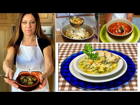 6 Zuppe Da Preparare in Anticipo Buonissime  - 6 Soups to prepare in advance really good !