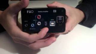Video thumbnail for Fiio E7 USB DAC / E9 Headphone Amp Review Part 1 by takasta