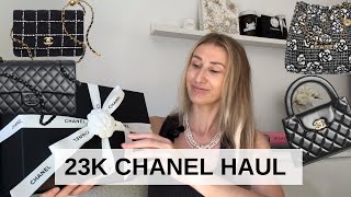 CHANEL UNBOXING 2023 including MY NEW CHANEL BAG from fall winter 23k collection | Laine’s Reviews