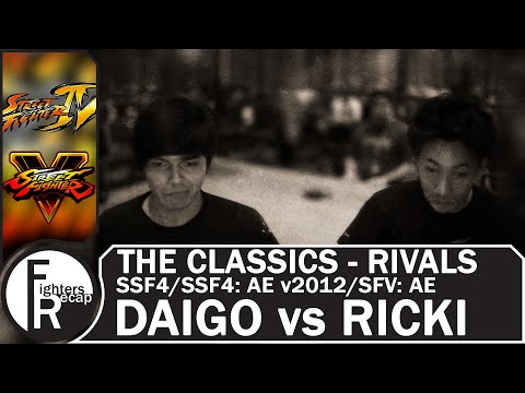 THE CLASSICS - RIVALS | DAIGO UMEHARA vs RICKI ORTIZ(SSF4/SSF4: AE v2012/SFV: AE)