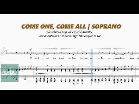 Come One, Come All | Soprano | Vocal Guide by Sis. Aya Hilario