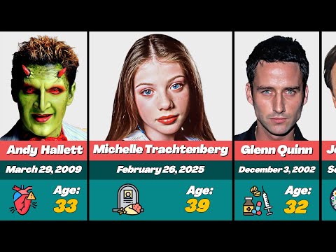 💔🥀 Buffy the Vampire Slayer Actors Who Passed Away
