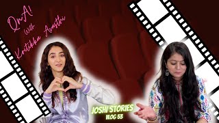Kritikka’s Bollywood debut with Saroj Ka Rishta | QnA ft. @Kritikka Avasthi | Joshi Stories Vlog53 video