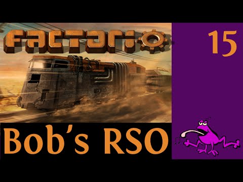 Let's Play Factorio with Bob's Mods RSO Ep #15, slow moving oil