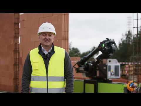 Robot murujący WLTR w akcji: 600 m² ścian w 7 dni (Koronowo)