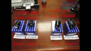 Difference between round & square coils for GM trucks & SUVs 4.8L, 5.3L, 6.0L, & 6.2L