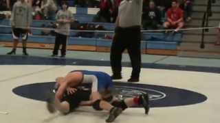 "Nathan Gioacchini wrestles Dzhokhar Tsarnaev at the 2008-2009 Methuen High School Invitational. Final score was 15-3 in favor of Nate. A great win for America!"