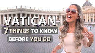 Visiting The Vatican Tips: 7 Things To Know Before You Go ☀️