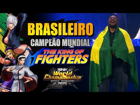 A Jornada do Brasileiro Campeão Mundial de The King of Fighters XV