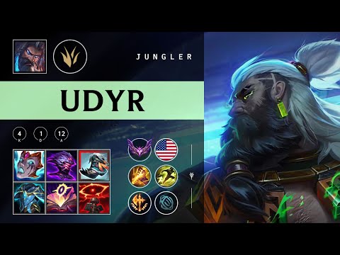Udyr Jungle vs Viego - NA Master Patch 25.24