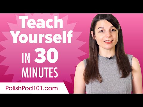 Learn Polish in 30 Minutes - How to Teach Yourself Polish