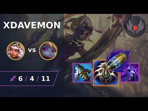 [ xDavemon ] Qiyana JUNGLE vs Poppy | NA GRANDMASTER | LOL Season 2024