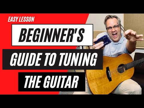 HOW TO TUNE A GUITAR | Tuning For Beginners | Tuning With Harmonics