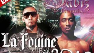 LA FOUINE  feat. 2PAC Remix  [sa fait mal] - DABIZ