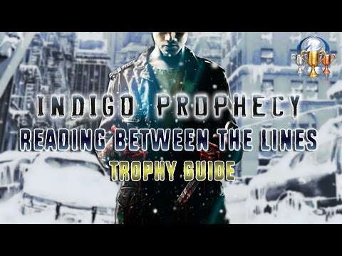 Indigo Prophecy PS4 - Reading Between the Lines Trophy Guide (Carla linked The Tempest)