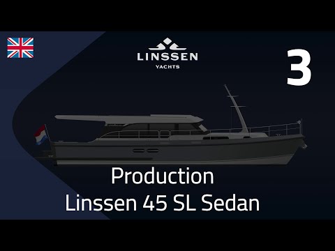 Linssen production part 03 - Steel hull construction phase 2
