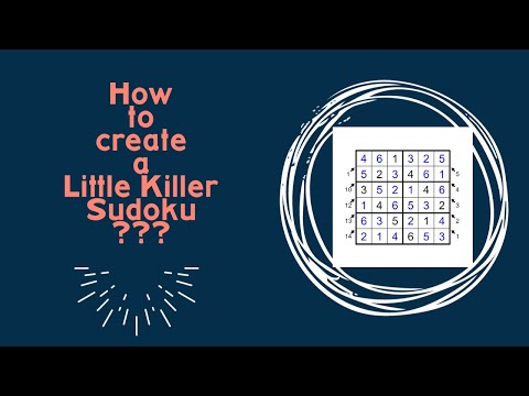 How to create a Little Killer Sudoku in Penpa+ (penpa-edit)?