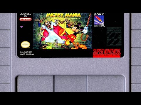 Mickey Mania : The Timeless Adventures of Mickey Mouse Super Nintendo