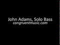 John Adams, solo acoustic bass performance of Stella By Starlight
