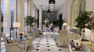 PARIS LE BRISTOL Charming Terrace Jr. Suite. Amazing Eats.