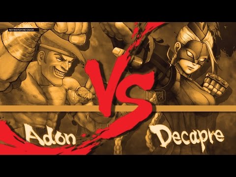Gamer Bee (Adon) vs Rickyhoho (Decapre) USF4 ranked match