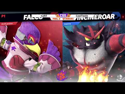 Clemson Smash Series 37 - Winners - GCB | Cybil (Falco) vs. CoolToole (Incineroar) - SSBU