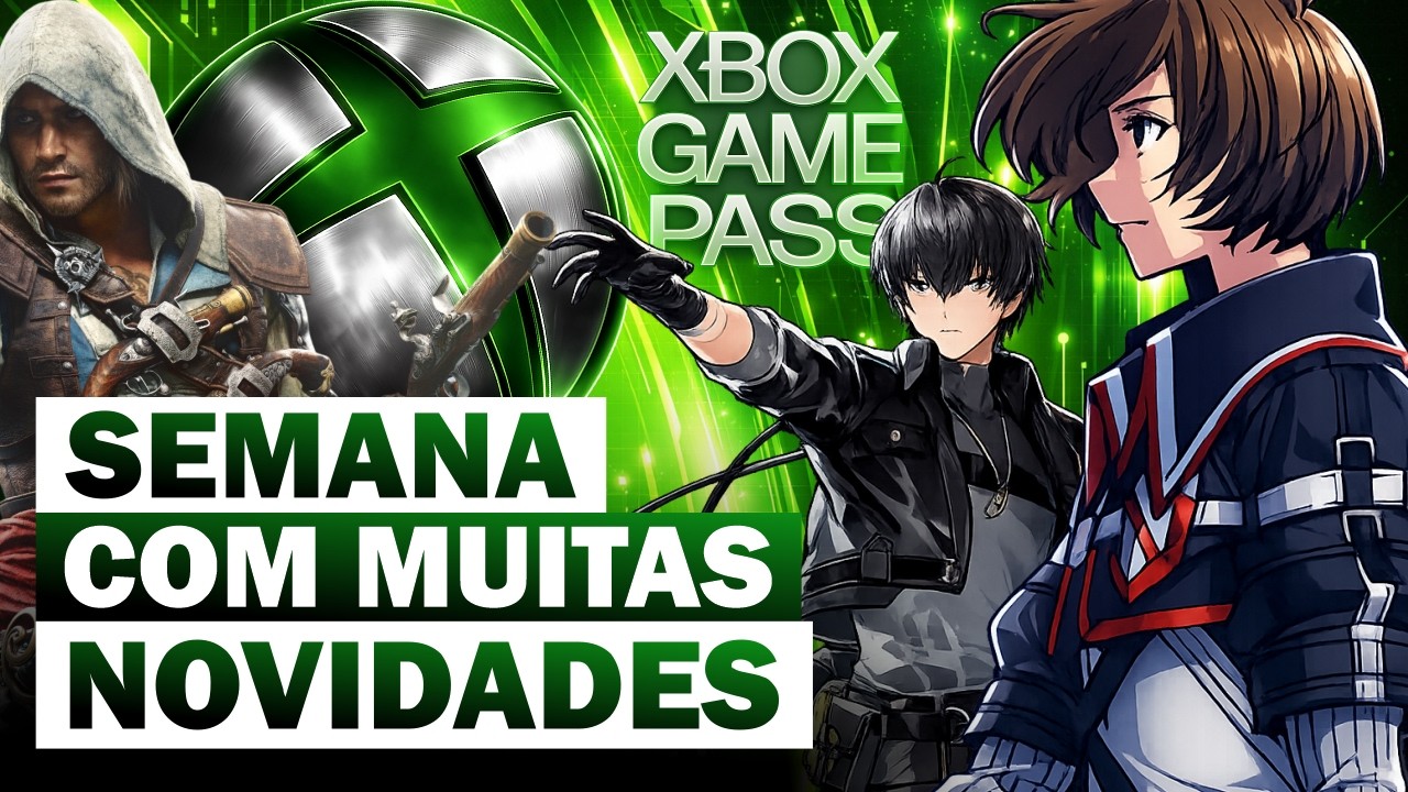 Semana com Jogão GRÁTIS + GRANDES Novidades no XBOX e Game Pass!