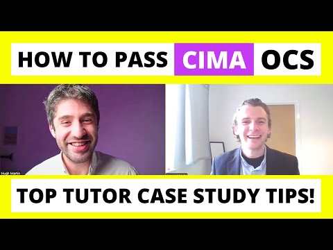 How to pass your CIMA OCS - Top tutor tips to pass your exam! | CIMA Operational Case Study |