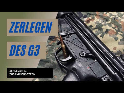 Disassembling and assembling the HK G3 MKE T41 SAR