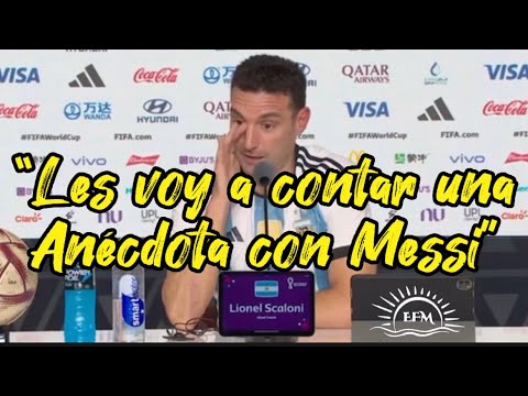 La charla entre Messi y Scaloni que lo cambio todo. Aquí empezó todo