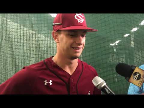 TJ Hopkins after Gamecocks' win over North Carolina 4/16/19