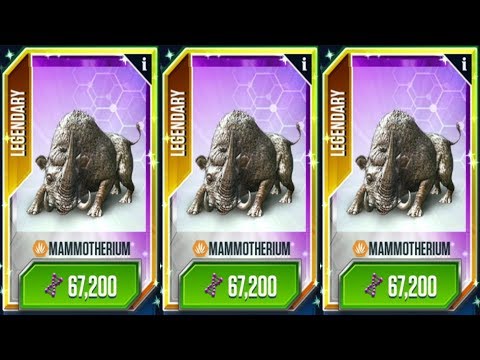 Unstoppable Mammotherium - Jurassic World The Game