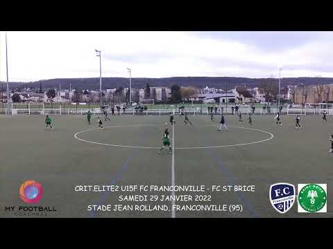 SAMEDI 29 JANVIER U15F FC FRANCONVILLE - FC ST BRICE LES BUTS