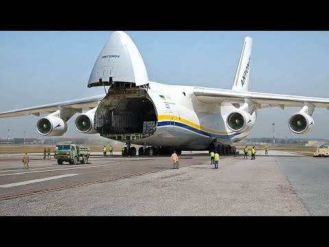 World’s Largest Soviet Cargo Aircraft in Action