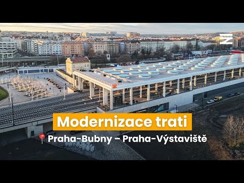 Modernizace trati |📍 Praha-Bubny – Praha-Výstaviště