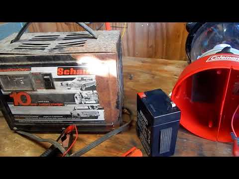 Testing A Coleman Rechargeable Lantern Lights