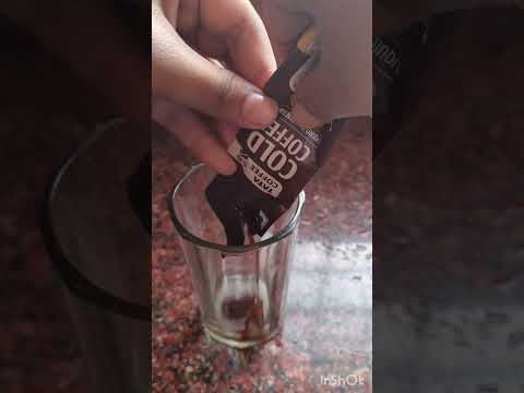 easy 2 minutes cold coffee | have a break in 5 minutes| #coffee #coldcoffee