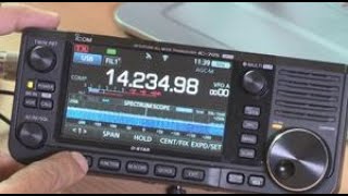 Icom IC-705 amatőr rádió